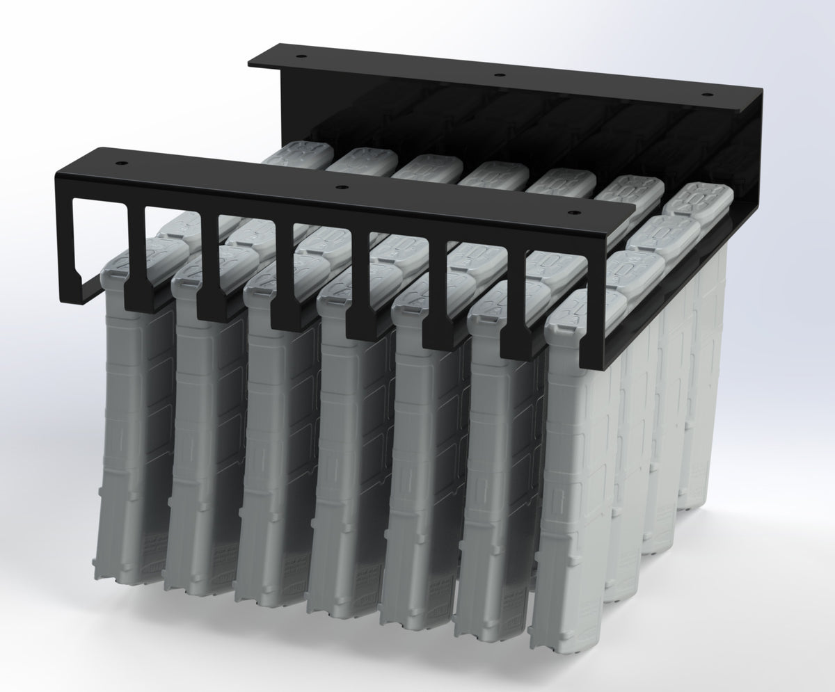 12x12x50 Rack UnderMount Rack 12x12 – Black Pearl Tactical